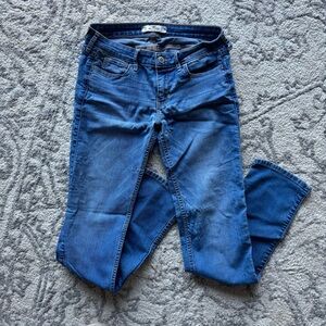 Hollister Blue Straight Leg Jeans Classic Denim